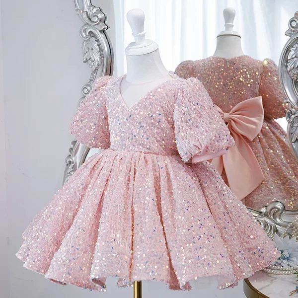 Celebrity Fluffy Sequin Tutu Ball Gown Dress – Danelya's closet